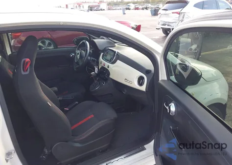 2016 Fiat 500 Abarth z USA, uszkodzony, nr VIN 3C3CFFFH2GT184581